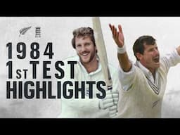 Botham vs Hadlee  📺 Retro Highlights | 1984 New Zealand v England 1st Test