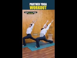Try This Amazing Partner Yoga Workout! | Siddhiyoga