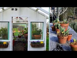 Spring Cleaning | Vintage Terracotta Pots | A Jell-O Mold Garden Art Wall