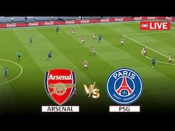 🔴Live : Arsenal vs PSG I UEFA Champions League I Full Match Live Streaming Today I eFootball Pes 21
