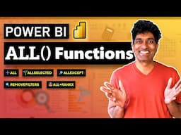 Master POWER BI's ALL() Functions in Just 30 Minutes!