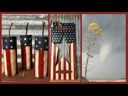 Patriotic Decor DIY ~ Tornados All Over