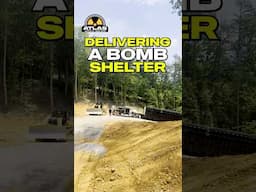 Delivering a BOMB SHELTER #atlassurvivalshelters