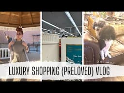 Preloved Luxury Shopping Vlog/Quick Thrift trip during a busy week