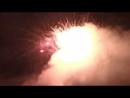 Colossus 220 Shot Compound Cake by Black Cat Fireworks