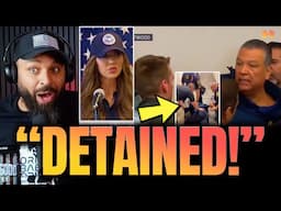 Democrat Senator SLAMMED to ground HANDCUFFED after breaking into ICE Press Conference