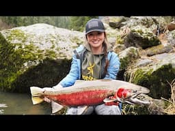 My First STEELHEAD Fishing Trip!