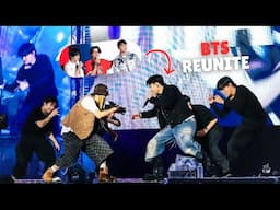 Jungkook's performance on stage with J-Hope | BTS Members Reunite (Fan Cam)