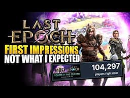 Last Epoch First Impressions - Should You Play Last Epoch In 2025?