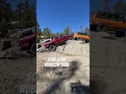 Overlander vs soup bowl, Rubicon trail.#rubicon #soupbowl #offroad #offroading #overland #chevrolet
