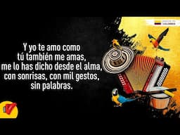 Desde Tu Alma, Peter Manjarrés & Sergio Luis Rodríguez, Video Letra - Sentir Vallenato