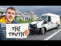 The Ugly Truth About My Abandoned Amazon Ford Transit Van Conversion