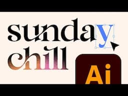 Typographic logo design | Adobe Illustrator tutorial
