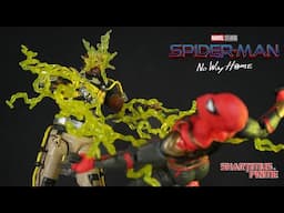 Marvel Legends Electro Spider-Man No Way Home Deluxe Jamie Foxx Movie Figure Review