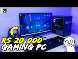 Best Budget Gaming PC Build in 20000 | Rs 20K PC BUILD For Gaming in Pakistan | Urdu/Pakistan 2025