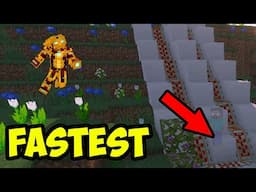 Minecraft 1.21.5 REDSTONE ESCALATOR FASTEST (Tutorial) (2025) | Minecraft CLEAR WATER  texture pack