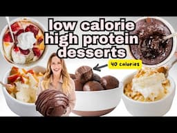 Low Calorie Desserts You’d SWEAR Were High Carb