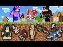 Rs1 vs Rs1,00,000 Italian Brainrots Mining Challenge In Minecraft