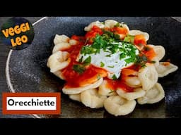 Orecchiette selber machen | Nudelteig aus Hartweizengrieß