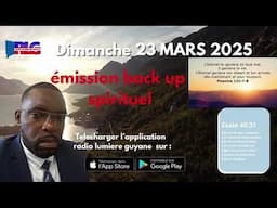 DIMANCHE 23 MARS 2025 PRIERE DE GUÉRISON  ET DELIVRANCE  AU NOM DE JESUS
