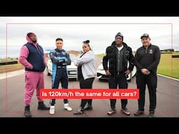 Is 120km/h speed the same for all cars? | Drive 959