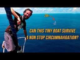 SOLO SAILING 25,000 MILES NON-STOP UNASSISTED IN WORLD'S SMALLEST YACHT