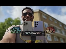 Galaxy S25 Ultra vs Iphone 16 Pro Max Camera Test. "THE REMATCH". On their latest updates!!
