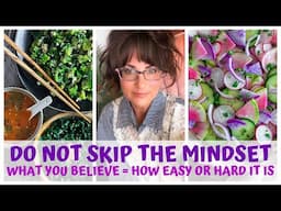 WHAT YOU BELIEVE = HOW EASY OR HARD IT IS