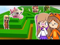 ESCAPA del LABERINTO IMPOSIBLE de los ITALIAN BRAINROT en Roblox con Mandarina