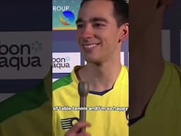 Hugo Calerano is a hero of table tennis  #国球乒乓  #乒乓球