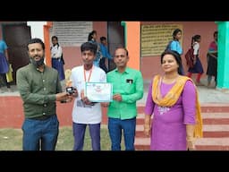 मेहसी के आदर्श राजकीय मध्य विधालय बखरी मे छात्रों को खेल प्रतियोगिता के बाद मेडल से सम्मानित किया