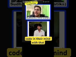 Mental Maths Champion Shares how to Improve memory! @matiks.official #memory