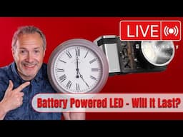 How Long Can a Battery LED Really Last?... LIVE!