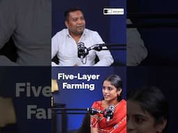Five-layer farming గురించి Farmer Sri Murthy గారి మాటల్లో! #shorts #farmer #sirishakandula