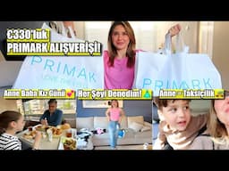 €330’luk PRIMARK ALIŞVERİŞİ! 🛍️ Kızımla ve Eşimle Özel Gün 💕 + Annelik = Taksiçilik 🚕😆