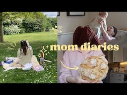 Mom life, doing hard things, baking bread + honest thoughts on going from one child to two.