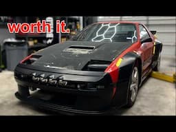 BANNED by FedEx: I mailed a pickle beer. It was a bad idea. (and Rx7 progress)