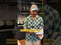 Mosaic Cafe Bhubaneswar Odisha Startup By Chef Dheeraj Bhandari #cafe