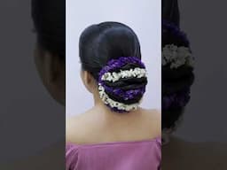 High Bun by:-@pylptelhairstylist. #hair #braidal #hairstyle #simplehairstyle #braidmaids #beauty