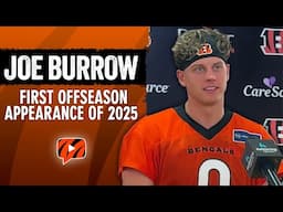 Joe Burrow on Bengals' Offseason, Ja'Marr Chase, Trey Hendrickson & Netflix's Quarterback