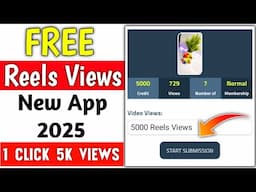 2025 INSTAGRAM VIEWS APP🔥| How To Increase Instagram Reels Views and Likes|Reels Views Kaise Badhaye