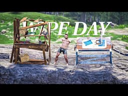 WIPE DAY BUT NO TECH TREE ALLOWED - SOLO VANILLA RUST #1 S160