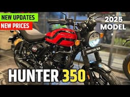 New Royal Enfield HUNTER 350 2025 | OLD vs NEW | New Updates & New Pricing