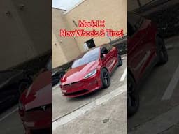Tesla Model X gets new upgraded T Sportline Wheels & Tires 🙌🏼