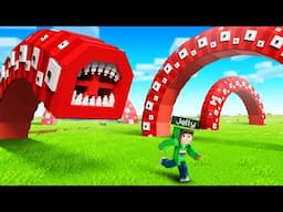 Can I Survive TRAIN EATER In Minecraft?