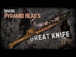 How to make Pyramid Head's GREAT KNIFE - Silent Hill 2 EVA foam prop replica