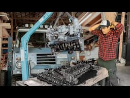 THIS IS BAD! Our Turbo Diesel Engine Needs a FULL REBUILD...