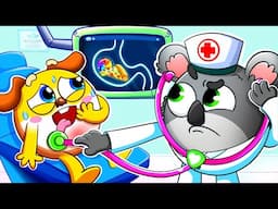 Doctor Check Up | Don't Eat Too Many Cold Treats Song | Funny Kids Songs by DooDoo & Friends