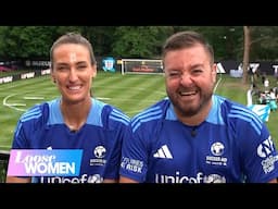 Soccer Aid’s Jill Scott & Alex Brooker Prepare for the Big Match! | Loose Women