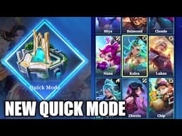NEW QUICK MATCH MODE IS PRETTY QUICK!